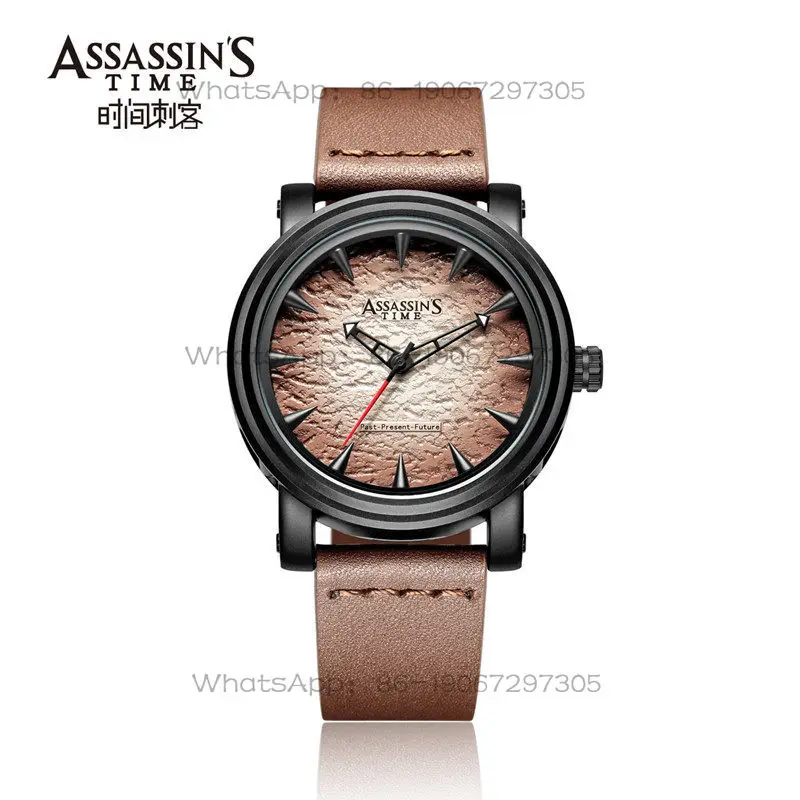 Мужские водонепроницаемые кожаные часы Time Assassin's time "Assassin Slug"
Мужские водонепроницаемые кожаные часы Time Assassin's time "Assassin Slug"