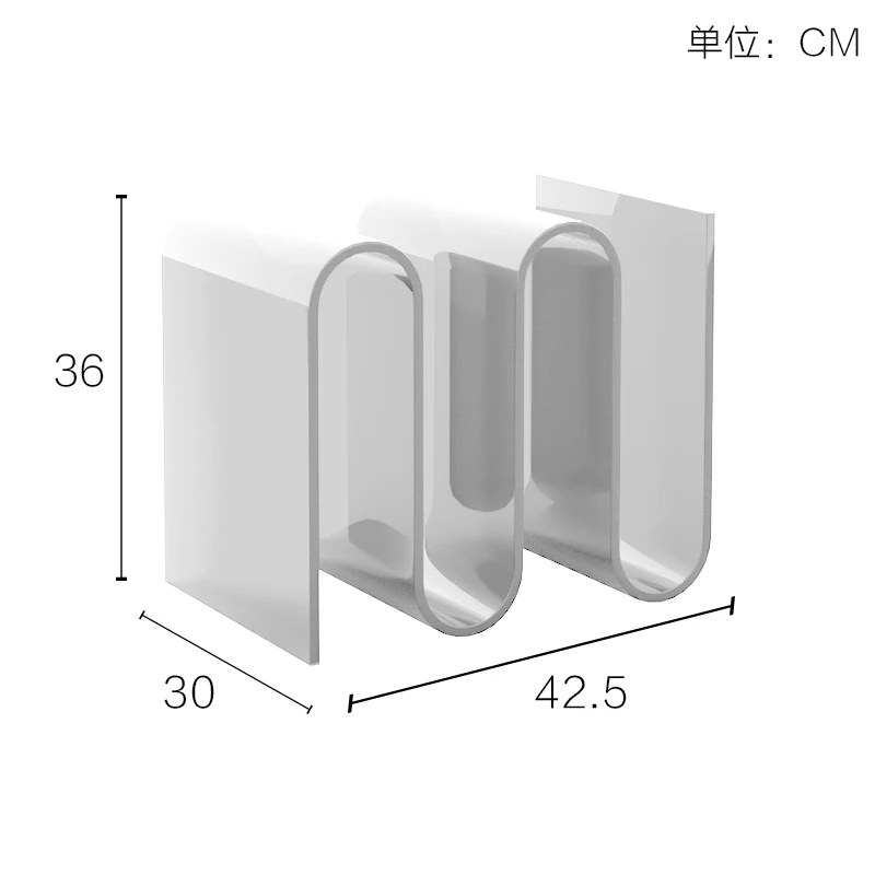 *Cream Wind Acrylic Transparent Sofa Edge Several Bedrooms Creative Bedside Table Magazine Storage Rack
*Cream Wind Acrylic Transparent Sofa Edge Several Bedrooms Creative Bedside Table Magazine Storage Rack