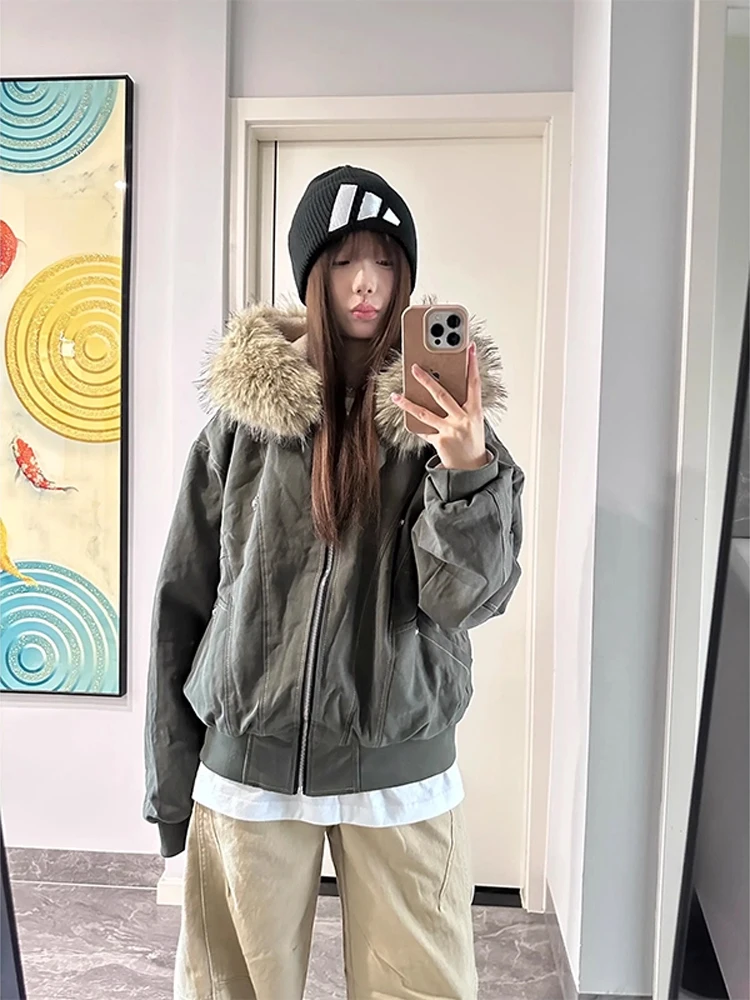 Теплое пальто с капюшоном из США и меховым воротником, парка Thiened Floing, хлопковая куртка, верхняя одежда для мужчин зимой
Теплое пальто с капюшоном из США и меховым воротником, парка Thiened Floing, хлопковая куртка, верхняя одежда для мужчин зимой