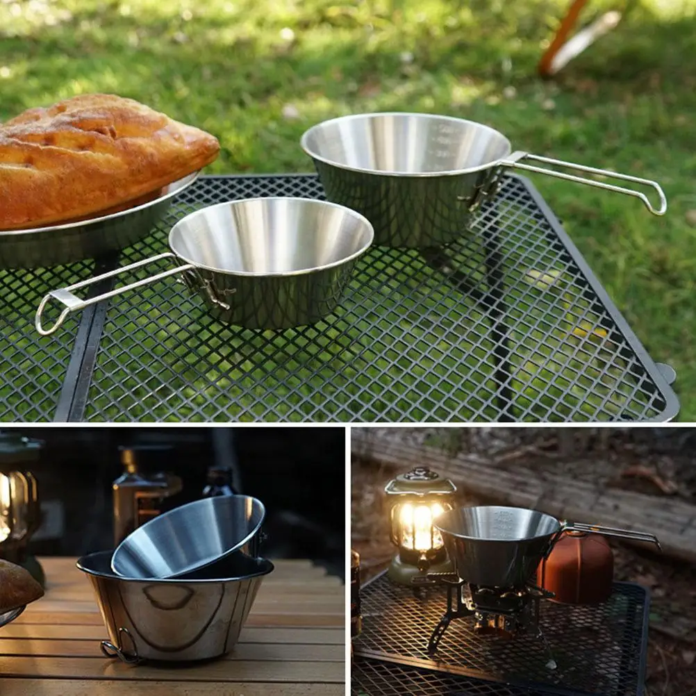 Stainless Steel Folding Bowl 304 Camping Food Foldable H Lightweight Portable Barbecue Picnic Outdoor Activity
Stainless Steel Folding Bowl 304 Camping Food Foldable H Lightweight Portable Barbecue Picnic Outdoor Activity