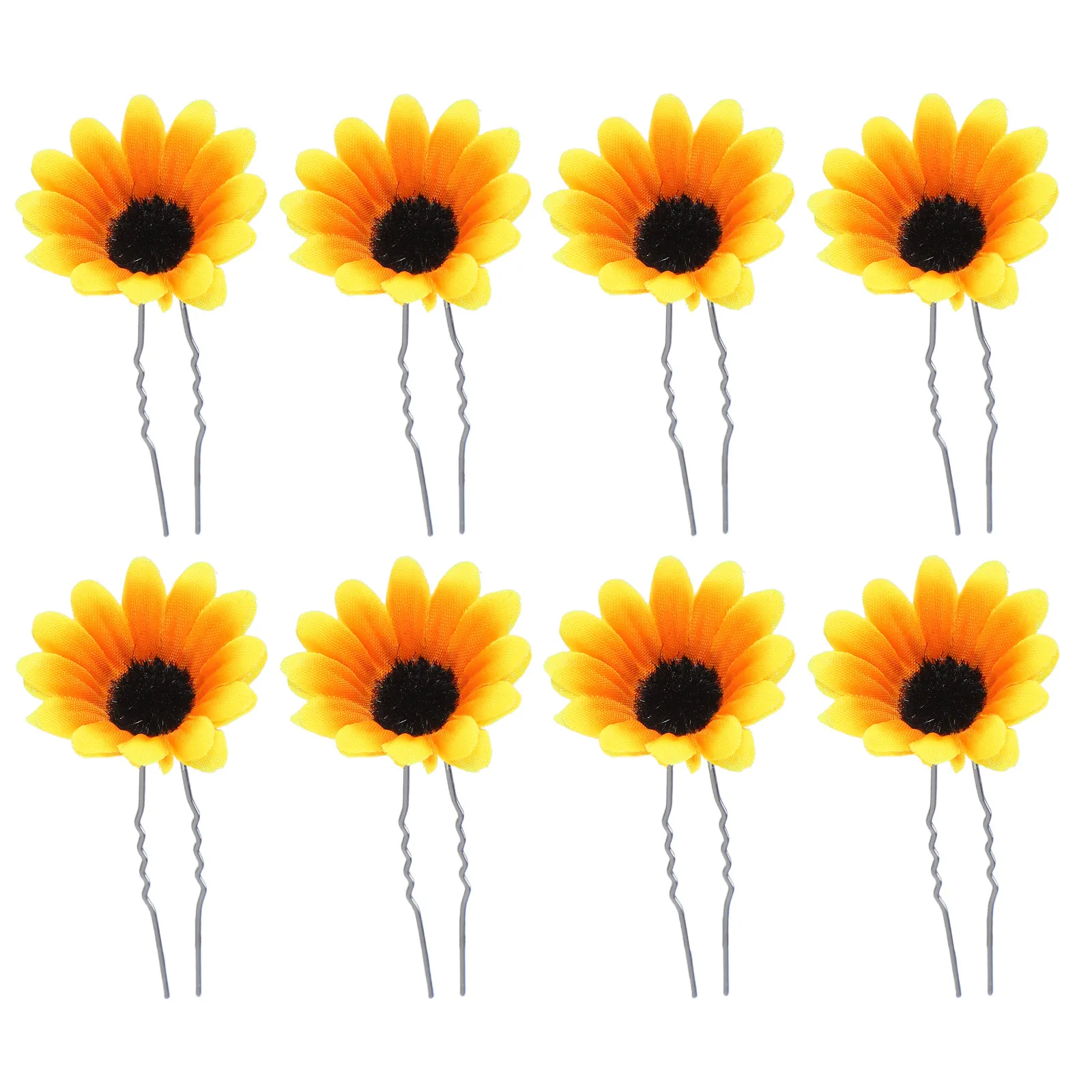 8Pcs Hair Fork Sunflower Hairpins Daisy Clips for Kids Children Cute Flower Barrettes Daily Photo Accessories Yellow
8Pcs Hair Fork Sunflower Hairpins Daisy Clips for Kids Children Cute Flower Barrettes Daily Photo Accessories Yellow
