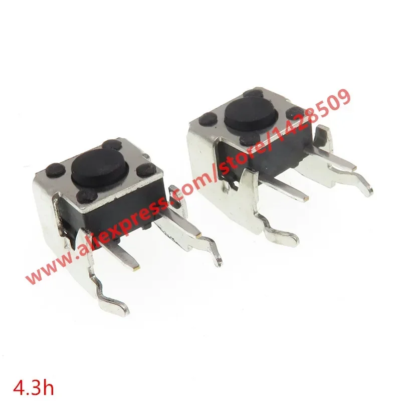 500pcs/lot Tact Switch 6*6*4.3mm Horizontal with Bracket Tactile Push Button Switches 6x6x4.3mm Micro Switch
500pcs/lot Tact Switch 6*6*4.3mm Horizontal with Bracket Tactile Push Button Switches 6x6x4.3mm Micro Switch