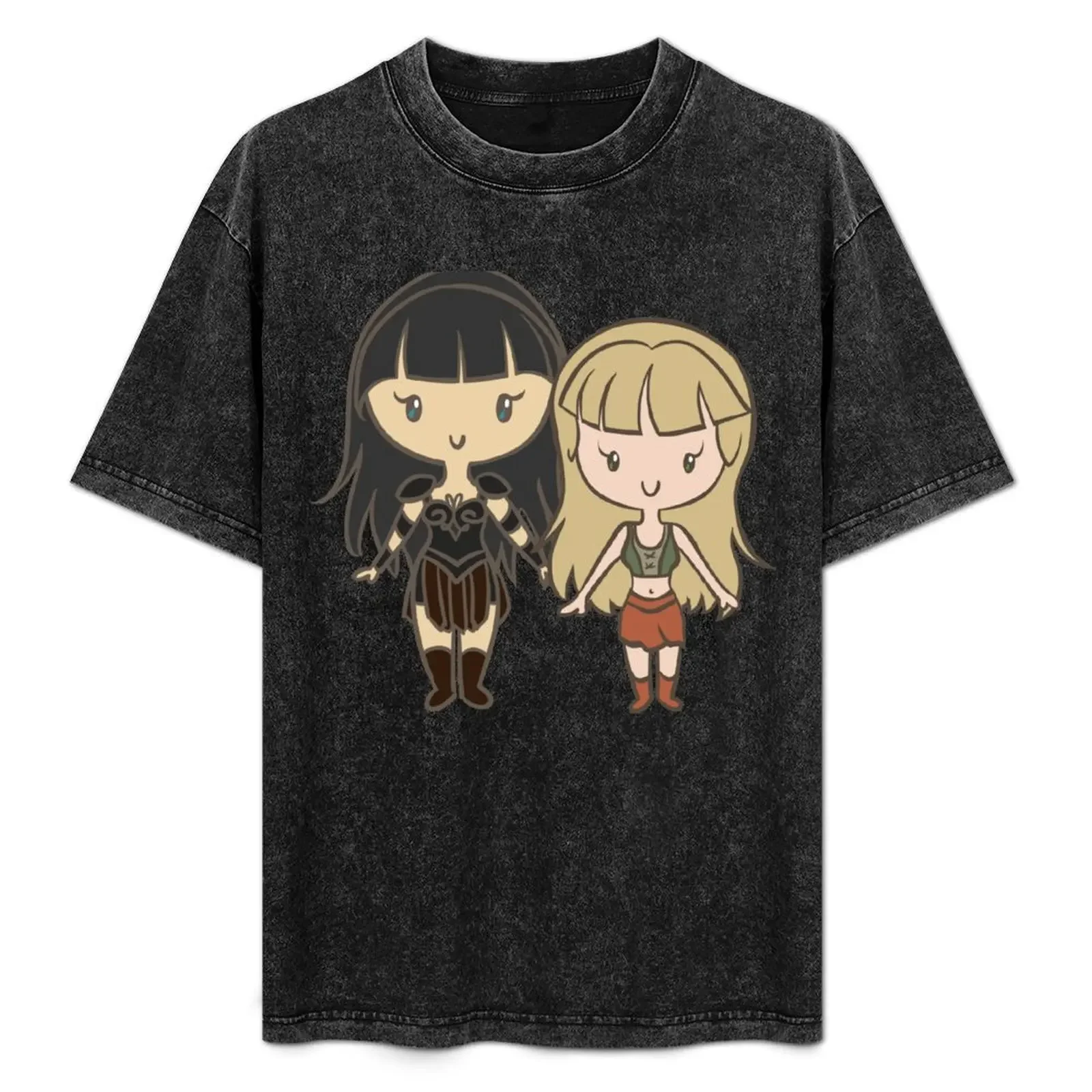 Xena & Gabrielle - Lil' CutiEs T-Shirt customs design your own quick drying anime shirt mens t shirts casual stylish 
Xena & Gabrielle - Lil' CutiEs T-Shirt customs design your own quick drying anime shirt mens t shirts casual stylish