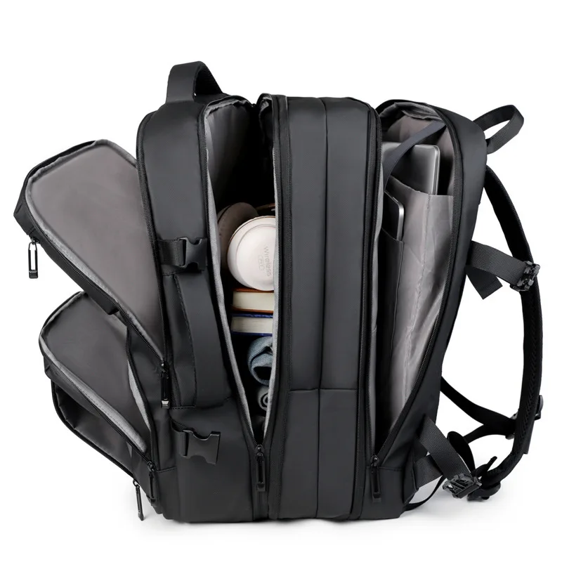 Casual Versatile Travel Backpack Expansion Backpack Business Travel Men's High-end Business Bag Large Capacity School Bag
Casual Versatile Travel Backpack Expansion Backpack Business Travel Men's High-end Business Bag Large Capacity School Bag