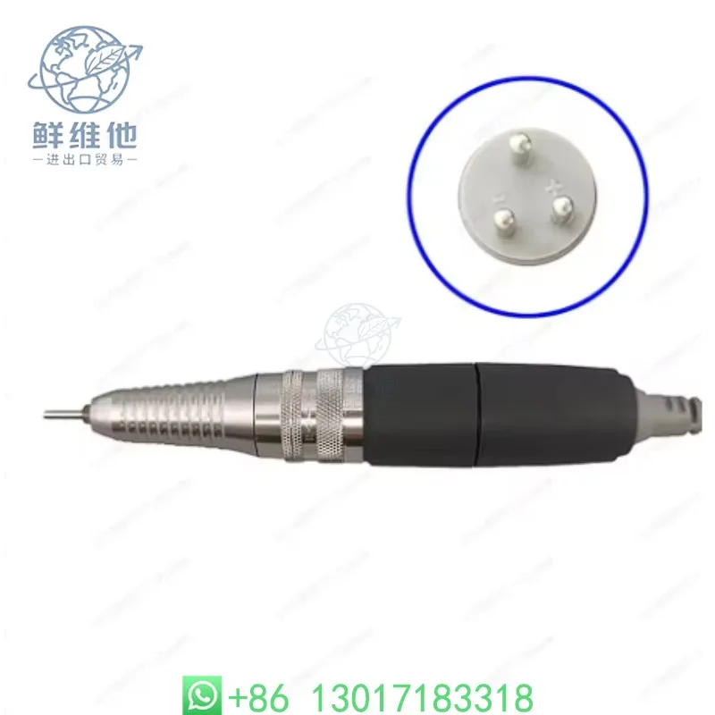 3 Pin Core Electric Manicure Pen Handpiece, 35000 RPM Electric Nail Drill Handle for Manicure & Pedicure
3 Pin Core Electric Manicure Pen Handpiece, 35000 RPM Electric Nail Drill Handle for Manicure & Pedicure