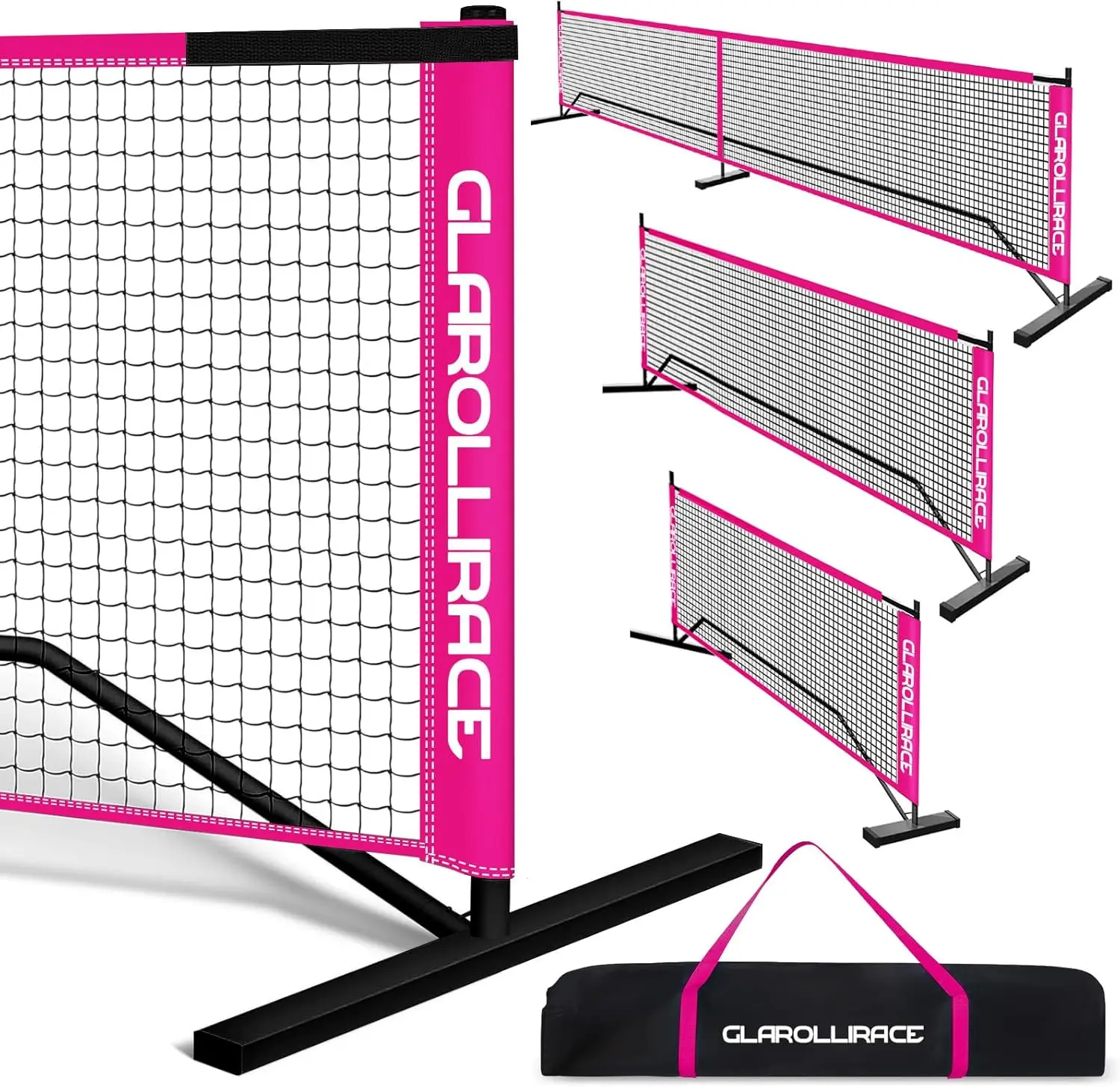 3-in-1 Portable Pickleball Net Set, Pickle Ball Net System for All Weather Condition and Windproof, Indoor and Outdoor
3-in-1 Portable Pickleball Net Set, Pickle Ball Net System for All Weather Condition and Windproof, Indoor and Outdoor