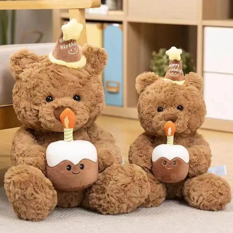 Teddy Bear Plu Toy Birthday Gift Children's Doll Bear Cake Small Bear Doll Soft Material Universal G EVA Material
Teddy Bear Plu Toy Birthday Gift Children's Doll Bear Cake Small Bear Doll Soft Material Universal G EVA Material