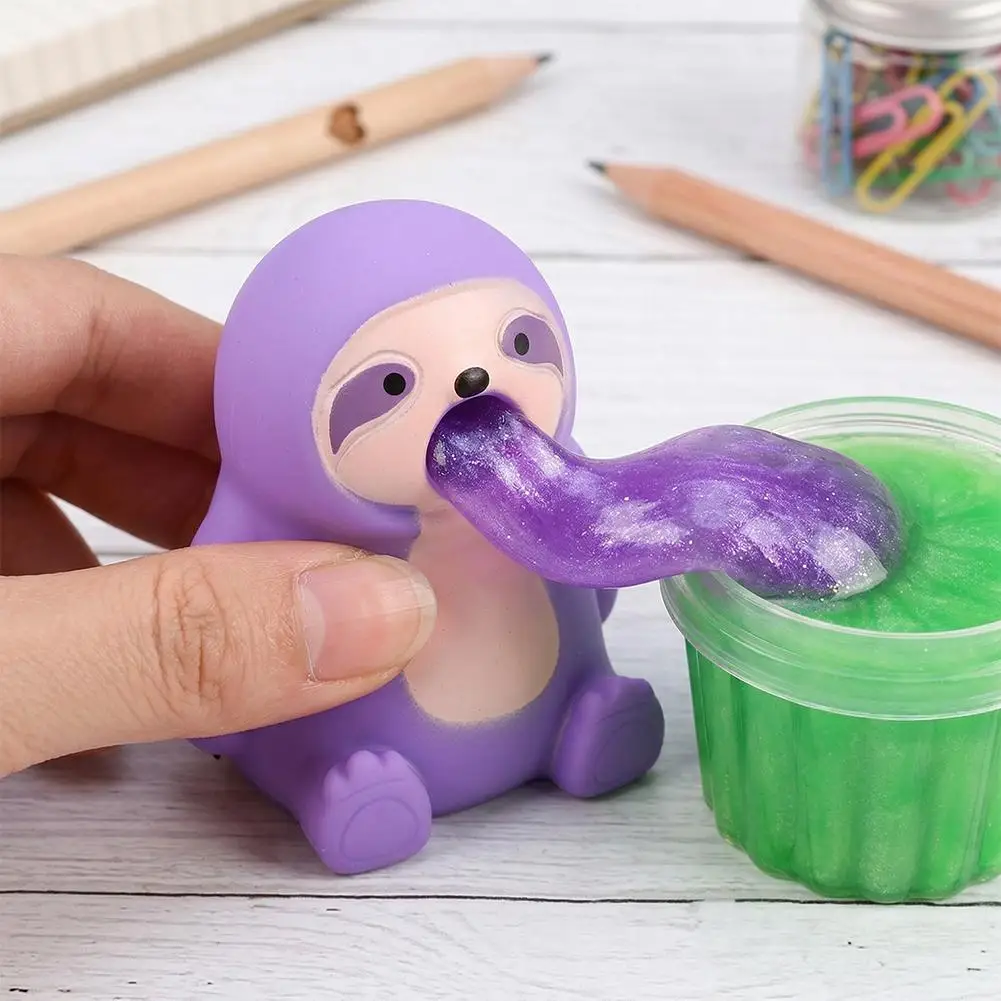 Animal Slime Squeeze Toy Puking Sucking Stress Relief Toy, Reusable Colorful Slime, Relieve Stress Toy Christmas Gifts For Kids
Animal Slime Squeeze Toy Puking Sucking Stress Relief Toy, Reusable Colorful Slime, Relieve Stress Toy Christmas Gifts For Kids