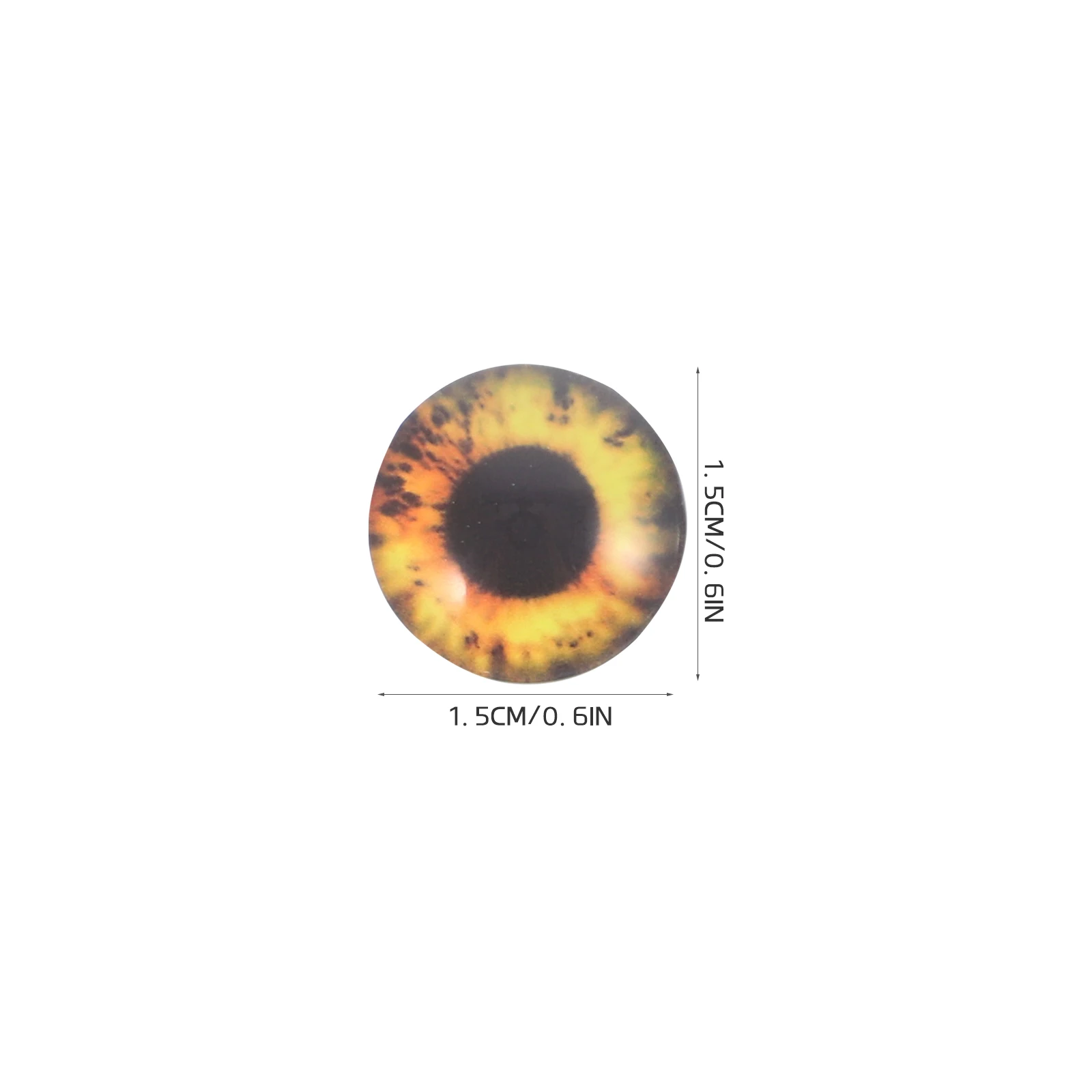 10 Pairs Crystal Glass Eye Beads Decorative Round Eyeballs Animal Fake Eyes Realistic Crafts
10 Pairs Crystal Glass Eye Beads Decorative Round Eyeballs Animal Fake Eyes Realistic Crafts