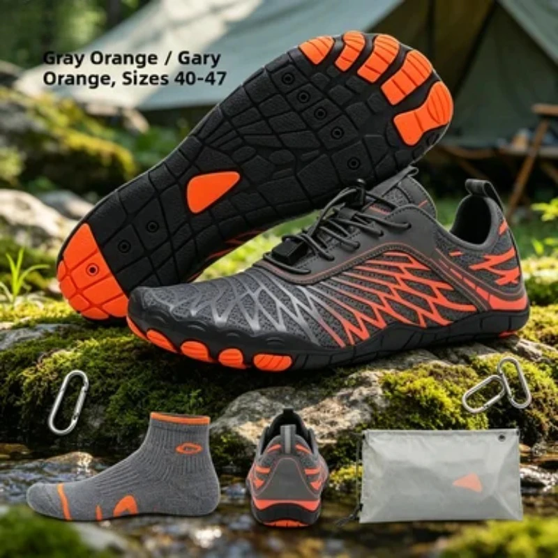 New Five-Finger Stream Trudging Shoes Beach Water Shoes Couple Outdoor Diving Swimming Shoes Indoor Fitness Cycling Climbing ...
New Five-Finger Stream Trudging Shoes Beach Water Shoes Couple Outdoor Diving Swimming Shoes Indoor Fitness Cycling Climbing ...