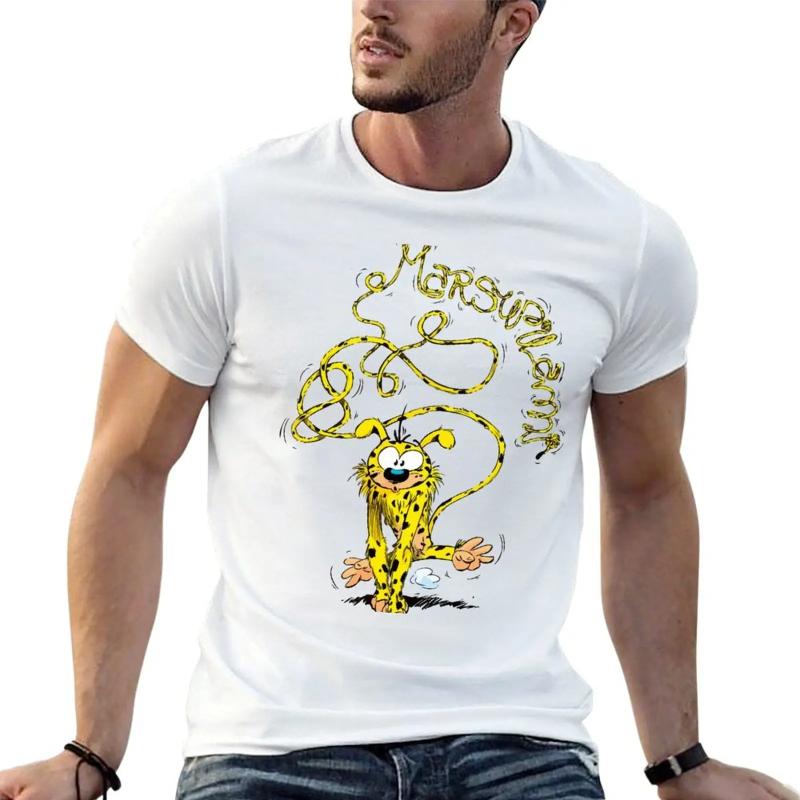 Marsupilami with name T-Shirt cotton tshirt 100% men t shirt cotton 100% printed t shirts for man T-shirt
Marsupilami with name T-Shirt cotton tshirt 100% men t shirt cotton 100% printed t shirts for man T-shirt
