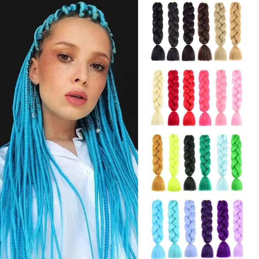 Synthetic Braiding Hair Ombre Pink Orange Blue Purple Braiding Hair Extensions Jumbo Braid Hair For Women DIY Hairstyle
Synthetic Braiding Hair Ombre Pink Orange Blue Purple Braiding Hair Extensions Jumbo Braid Hair For Women DIY Hairstyle