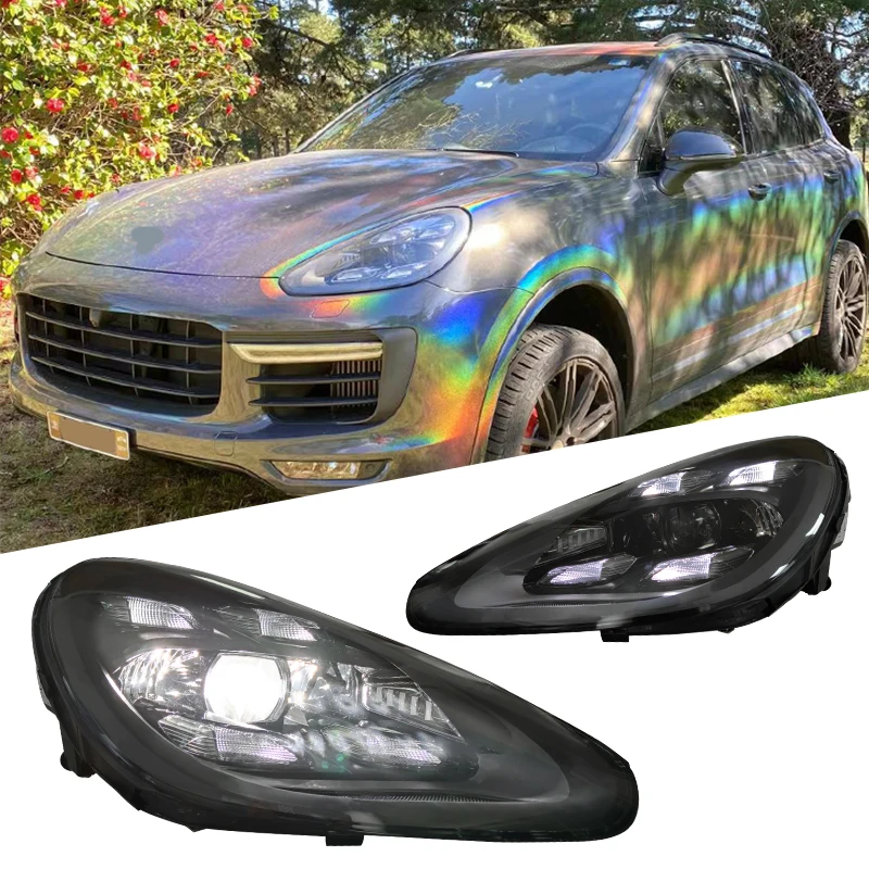 Для Porsche Cayenne 2015-2017 92A 958 958.2: Обновленные передние фары 2023 года, светодиодные фары в матричном стиле
Для Porsche Cayenne 2015-2017 92A 958 958.2: Обновленные передние фары 2023 года, светодиодные фары в матричном стиле