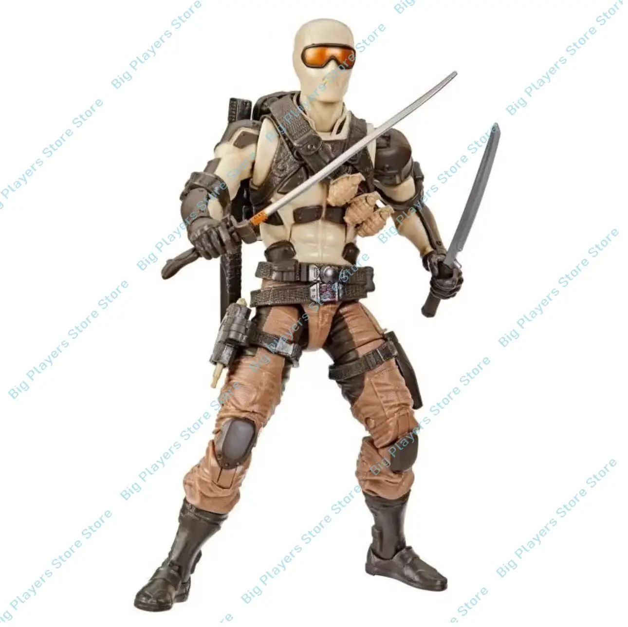 Hasbro Special Forces GIJOE Confidential Series 92 Desert Assault Snake Eye 6-inch Action Doll
Hasbro Special Forces GIJOE Confidential Series 92 Desert Assault Snake Eye 6-inch Action Doll