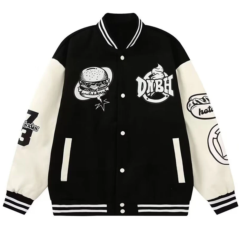 Мужская бейсбольная куртка, весна-осень, хип-хоп, Harajuku, верхняя одежда с цветными блоками, уличная одежда, студенческое пальто, винтажная университетская куртка-бомбер
Мужская бейсбольная куртка, весна-осень, хип-хоп, Harajuku, верхняя одежда с цветными блоками, уличная одежда, студенческое пальто, винтажная университетская куртка-бомбер