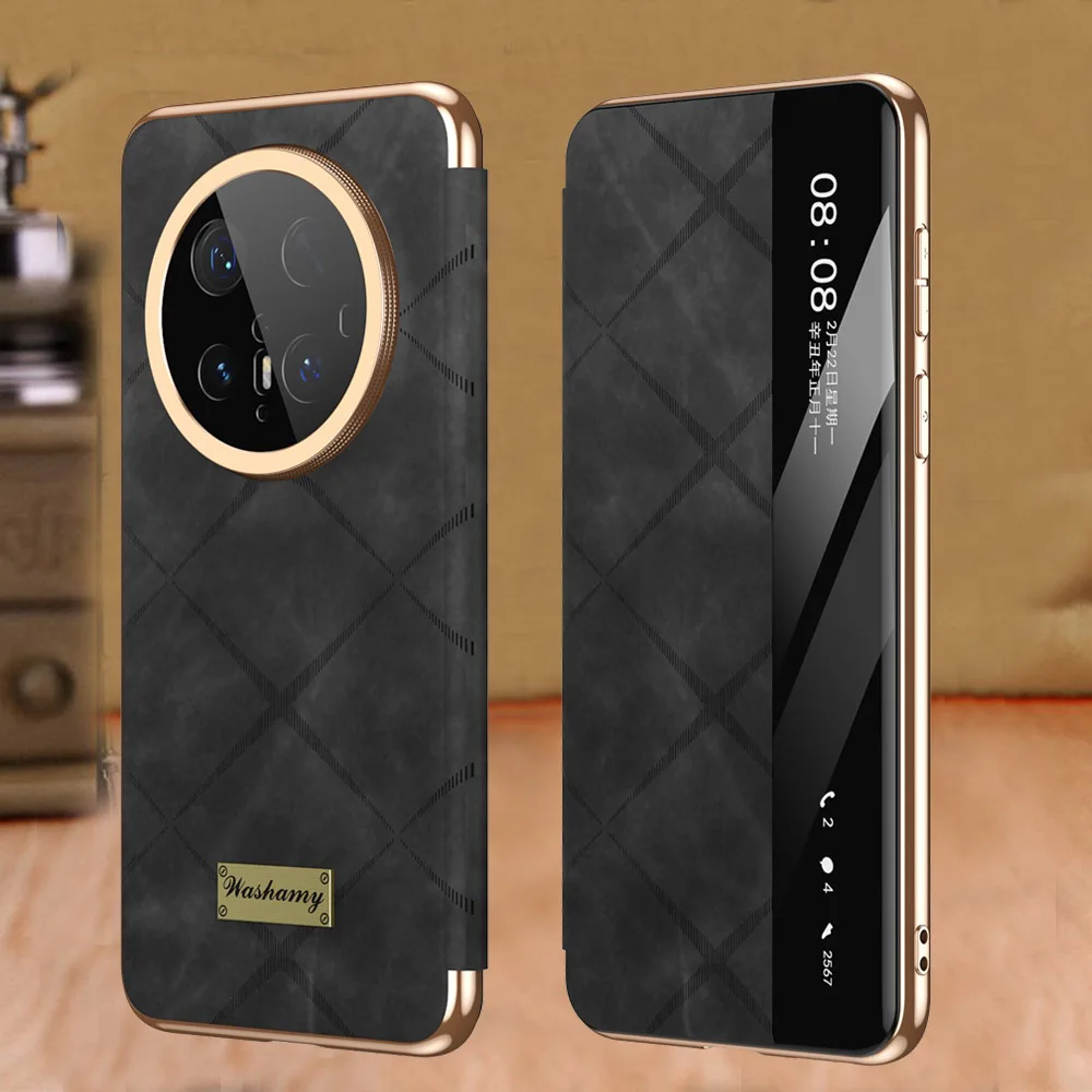 Чехол из натуральной кожи в стиле ретро для Huawei Mate 70 Pro, интеллектуальный чехол, стеклянная защита объектива, чехол для Mate 70 Pro + протектор
Чехол из натуральной кожи в стиле ретро для Huawei Mate 70 Pro, интеллектуальный чехол, стеклянная защита объектива, чехол для Mate 70 Pro + протектор