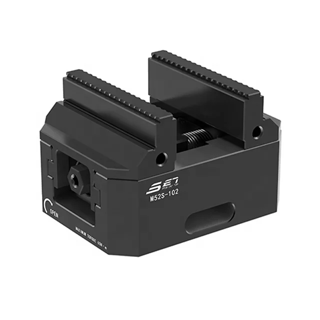 M52S-102 Self-Centering Bench Vise 4-axis 5-axis Universal CNC Vice Precision Jaw Manual Drive Direct Factory Supply for
M52S-102 Self-Centering Bench Vise 4-axis 5-axis Universal CNC Vice Precision Jaw Manual Drive Direct Factory Supply for