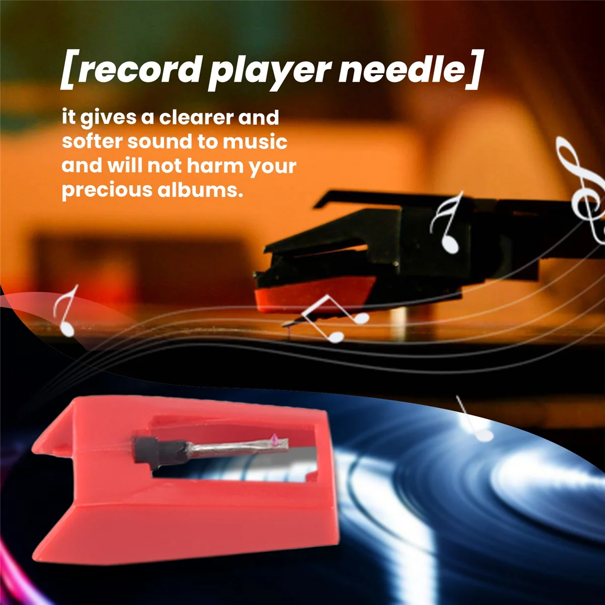 Better Quality 4 Pcs Record Player Needles, Universal Replacement Stylus Needles Replacement Stylus Needles for Vinyl Record Pla
Better Quality 4 Pcs Record Player Needles, Universal Replacement Stylus Needles Replacement Stylus Needles for Vinyl Record Pla