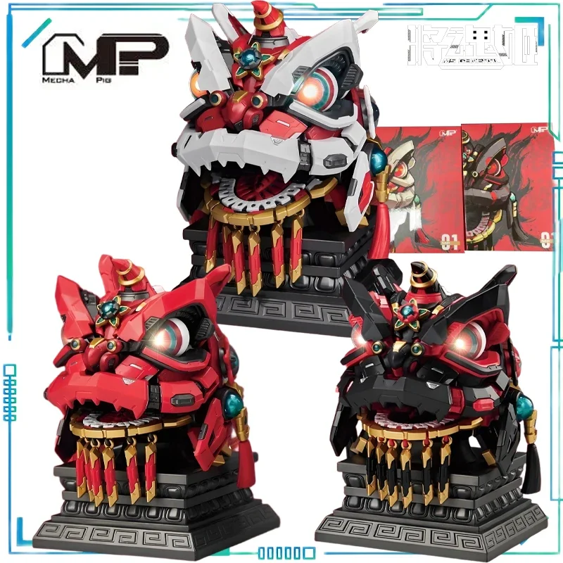 Mech Pig Genuine MS GENERAL Series Normal Version Plastic Assembly Model Chinese Style Lion Dance Boy Gift Collection Model
Mech Pig Genuine MS GENERAL Series Normal Version Plastic Assembly Model Chinese Style Lion Dance Boy Gift Collection Model