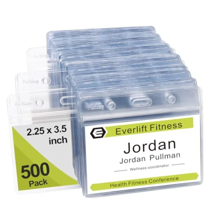 0 Pcs Clear Plastic Horizontal Name Tag Badge ID Card Holders
0 Pcs Clear Plastic Horizontal Name Tag Badge ID Card Holders