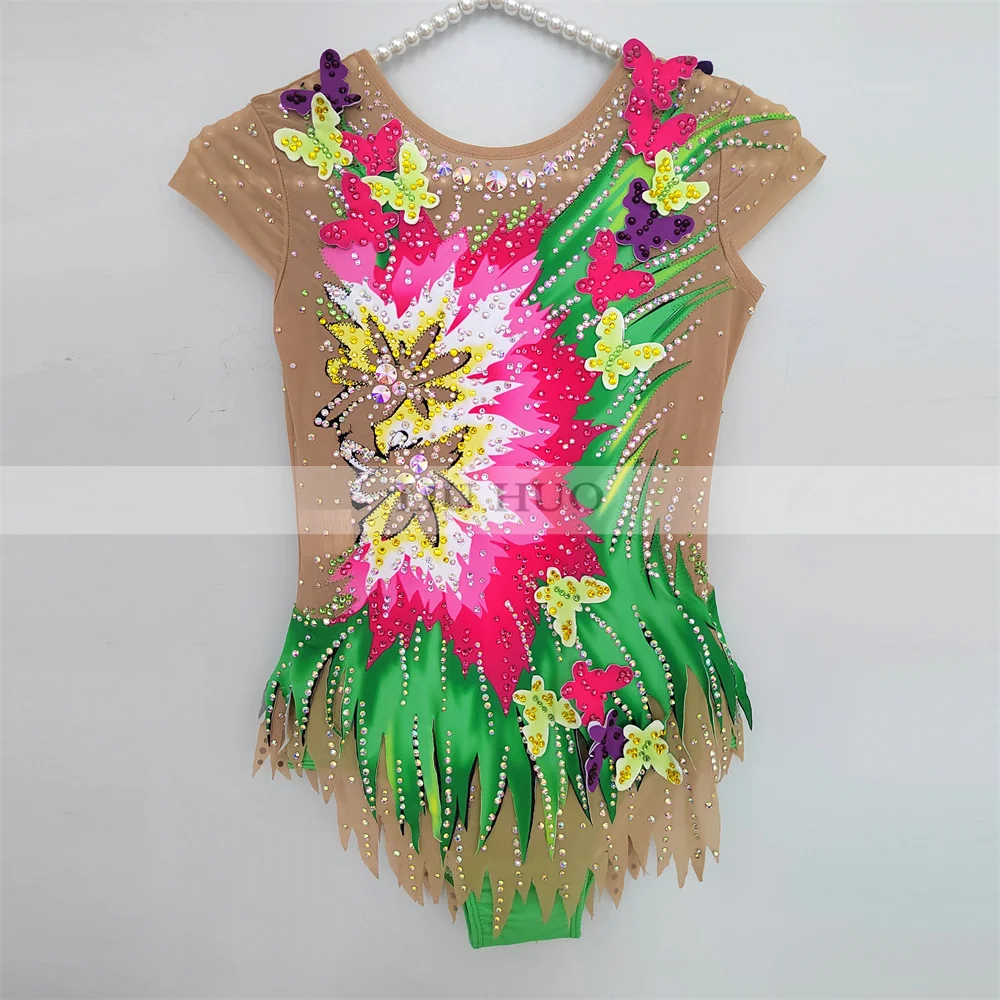 LIUHUO Rhythmic Gymnastics Leotard Customize Adult Women Girl Costume Performance Competition Dance Dress Sleeveless Multi-color
LIUHUO Rhythmic Gymnastics Leotard Customize Adult Women Girl Costume Performance Competition Dance Dress Sleeveless Multi-color