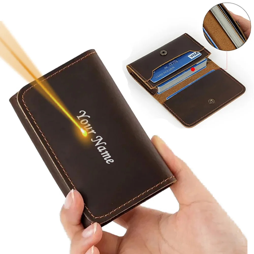 Customized Name Vintage Leather Wallet Cowhide Purse Headphone Holder Portable Data Cable Headphone Storage Bag Case Card Holder
Customized Name Vintage Leather Wallet Cowhide Purse Headphone Holder Portable Data Cable Headphone Storage Bag Case Card Holder