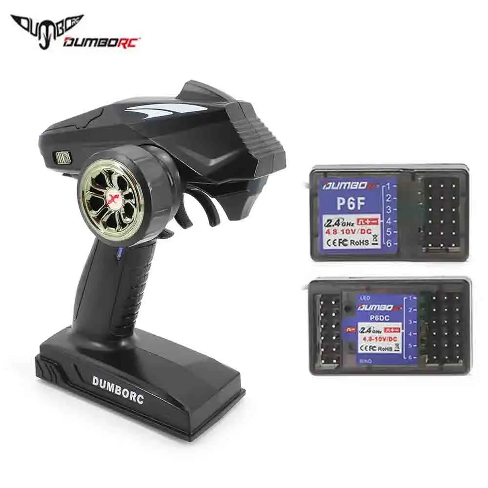 DumboRC X4 2.4G 4CH Transmitter with P6F Receiver P6DC With DC Light for RC Model MN-90 Car Boat Tank RC Parts
DumboRC X4 2.4G 4CH Transmitter with P6F Receiver P6DC With DC Light for RC Model MN-90 Car Boat Tank RC Parts