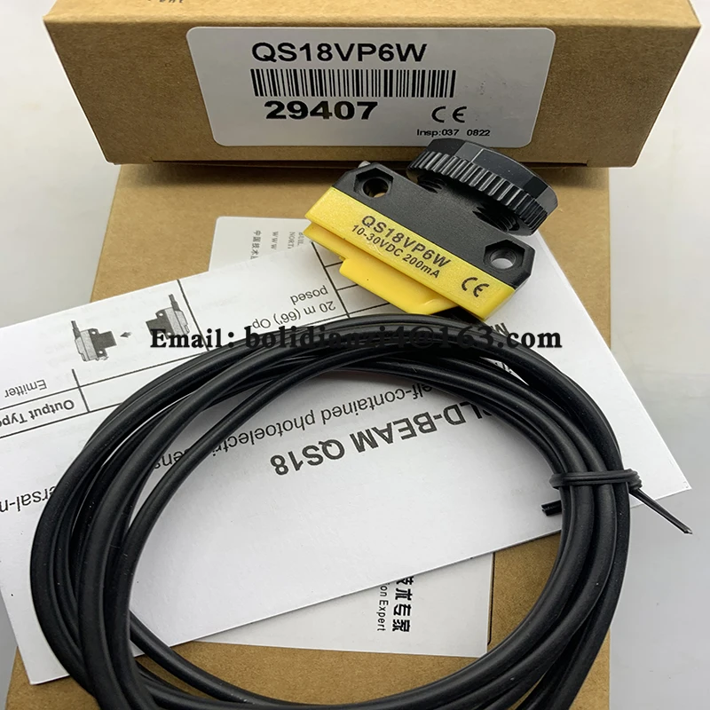 New sensor for photoelectric switch QS18VP6W QS18VN6W QS18EP6W QS18EN6W In stock
New sensor for photoelectric switch QS18VP6W QS18VN6W QS18EP6W QS18EN6W In stock