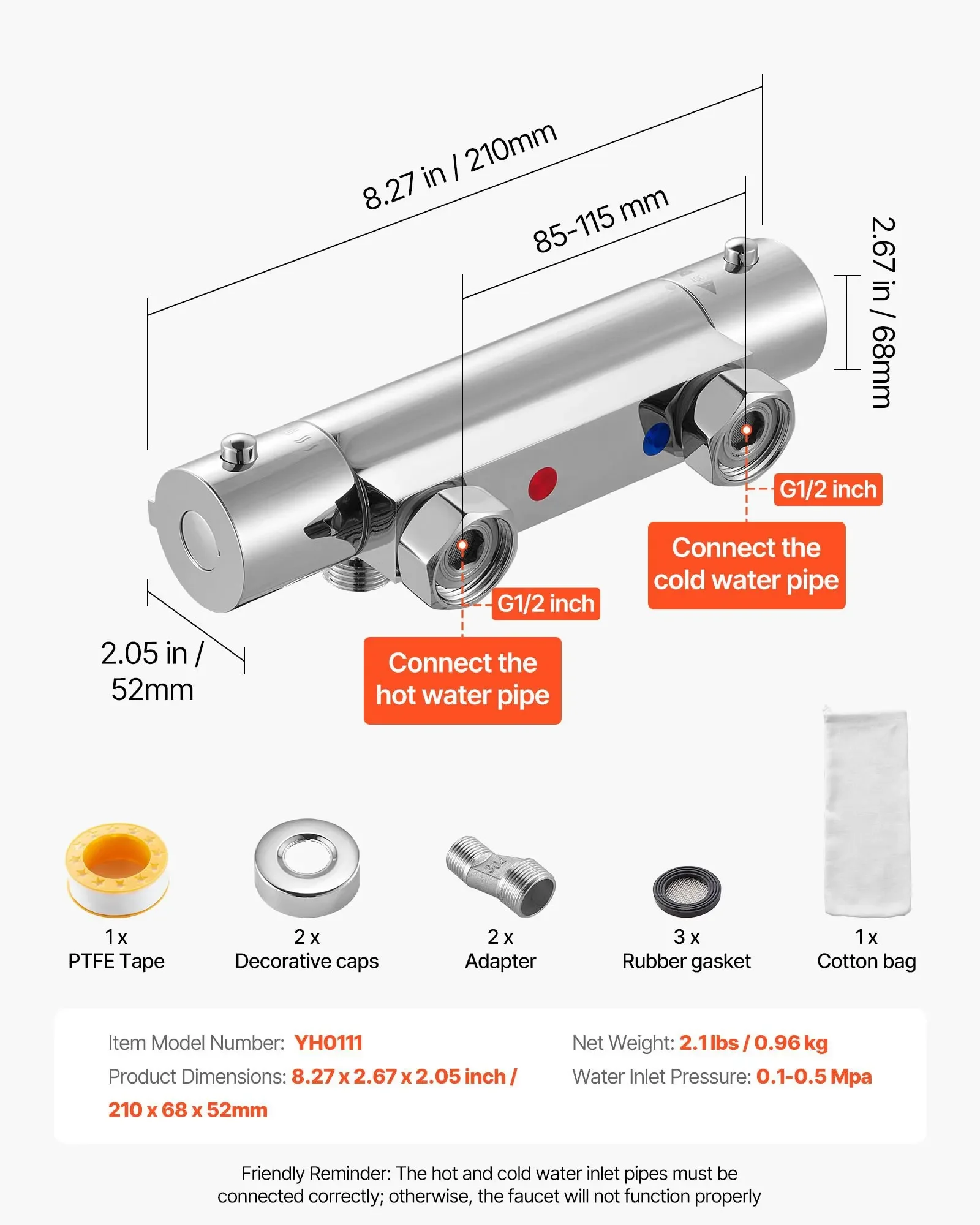 Thermostatic Shower Faucet Valve, 100℉ Secure Lock Thermostatic Shower Valve Trim Mixer, Hot Cold Water Showering Faucet Temp
Thermostatic Shower Faucet Valve, 100℉ Secure Lock Thermostatic Shower Valve Trim Mixer, Hot Cold Water Showering Faucet Temp
