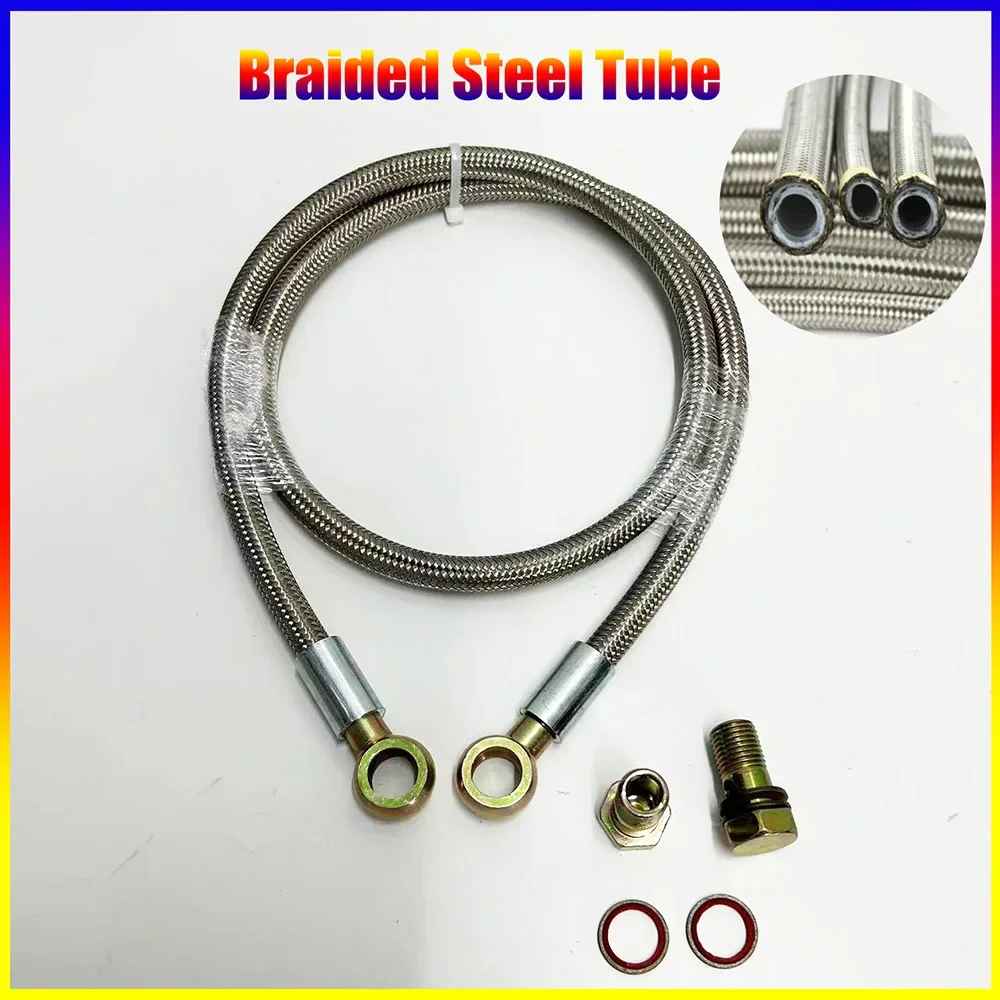 PTFE High Temperature Corrosion Resistant Hose Motorcycle Brake Clutch Oil Hose Braided Steel Tube Pipe Ball Head Adapter Pipe
PTFE High Temperature Corrosion Resistant Hose Motorcycle Brake Clutch Oil Hose Braided Steel Tube Pipe Ball Head Adapter Pipe