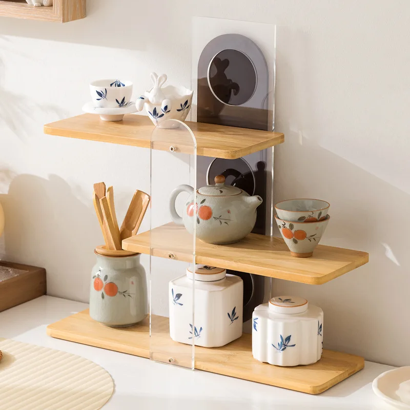 Durable Solid wood teacup rack Chinese Bogu rack storage box table rack Pu'er teapot stove tea set rack
Durable Solid wood teacup rack Chinese Bogu rack storage box table rack Pu'er teapot stove tea set rack