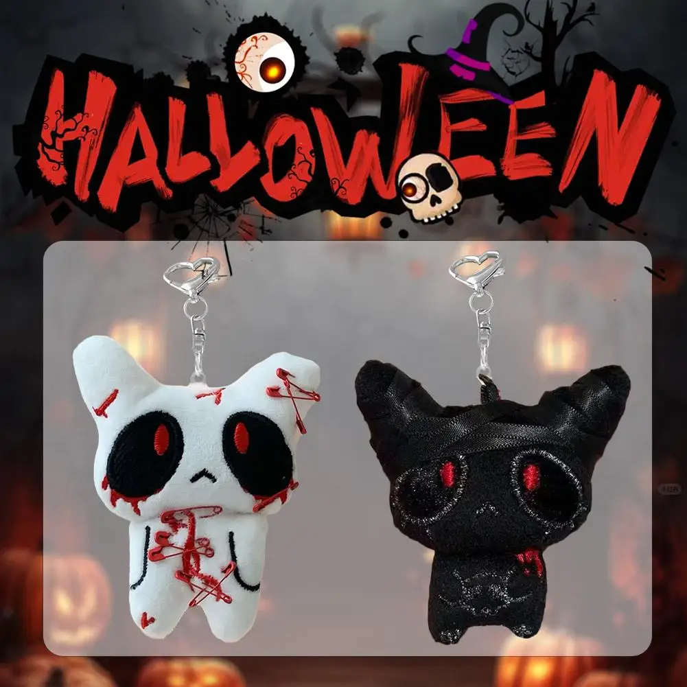 Halloween Plush Keychain Horror Monster Doll Goth Bag Charm Scary Accessories for Backpack Cosplay Party Decorations
Halloween Plush Keychain Horror Monster Doll Goth Bag Charm Scary Accessories for Backpack Cosplay Party Decorations