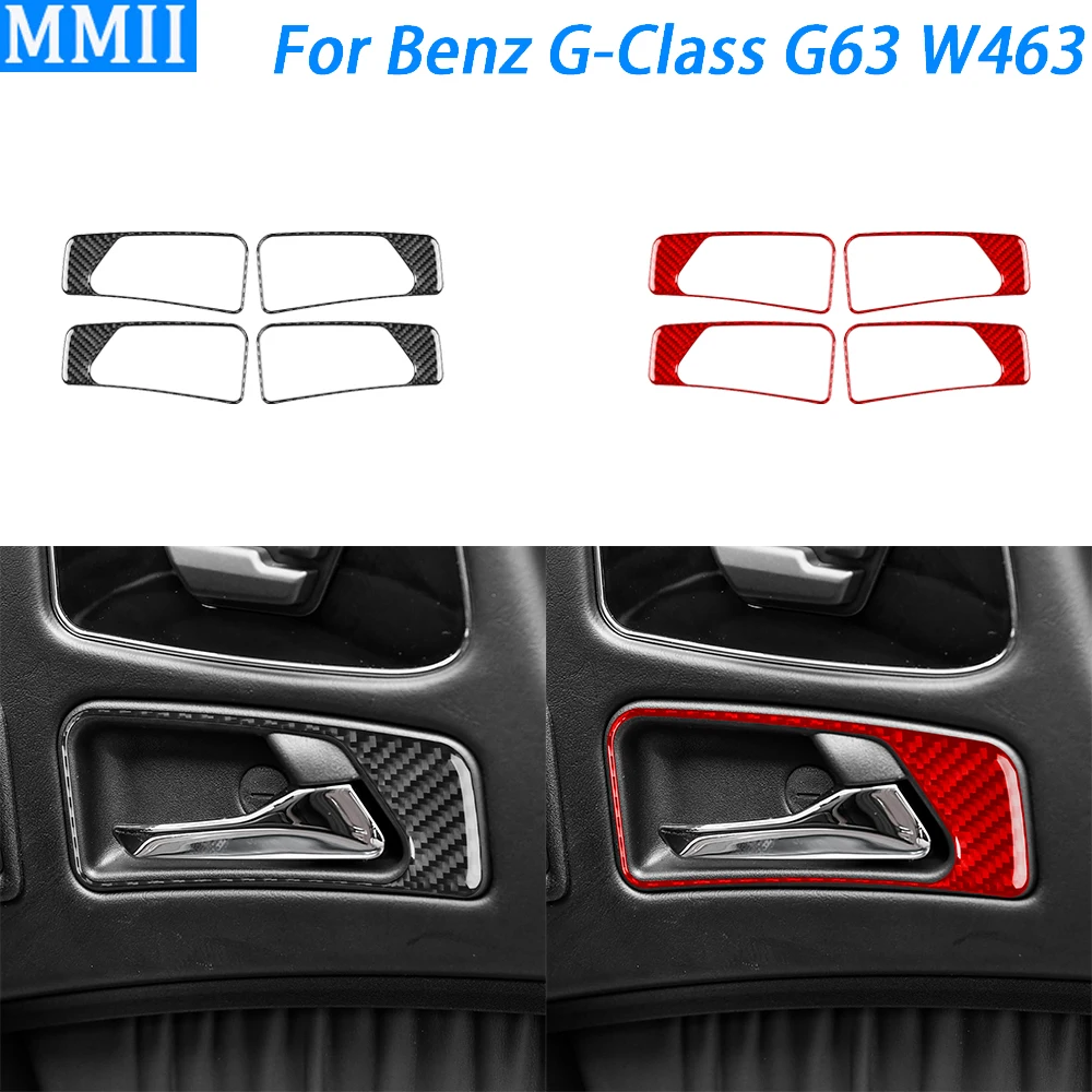For Benz G-Class G63 W463 2013-2018 Carbon Fiber Inner Door Handle Panel Cover Trim Car Interior Decoration Accessories Sticker
For Benz G-Class G63 W463 2013-2018 Carbon Fiber Inner Door Handle Panel Cover Trim Car Interior Decoration Accessories Sticker