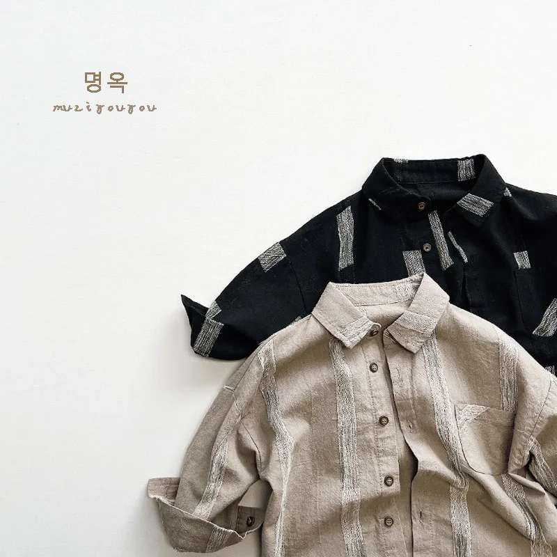2023 New Spring Children Long Sleeve Shirts Vintage Boys Casual T Shirts Cute Girls Cardigan Tops Cotton Baby Tee Kids Clothes
2023 New Spring Children Long Sleeve Shirts Vintage Boys Casual T Shirts Cute Girls Cardigan Tops Cotton Baby Tee Kids Clothes