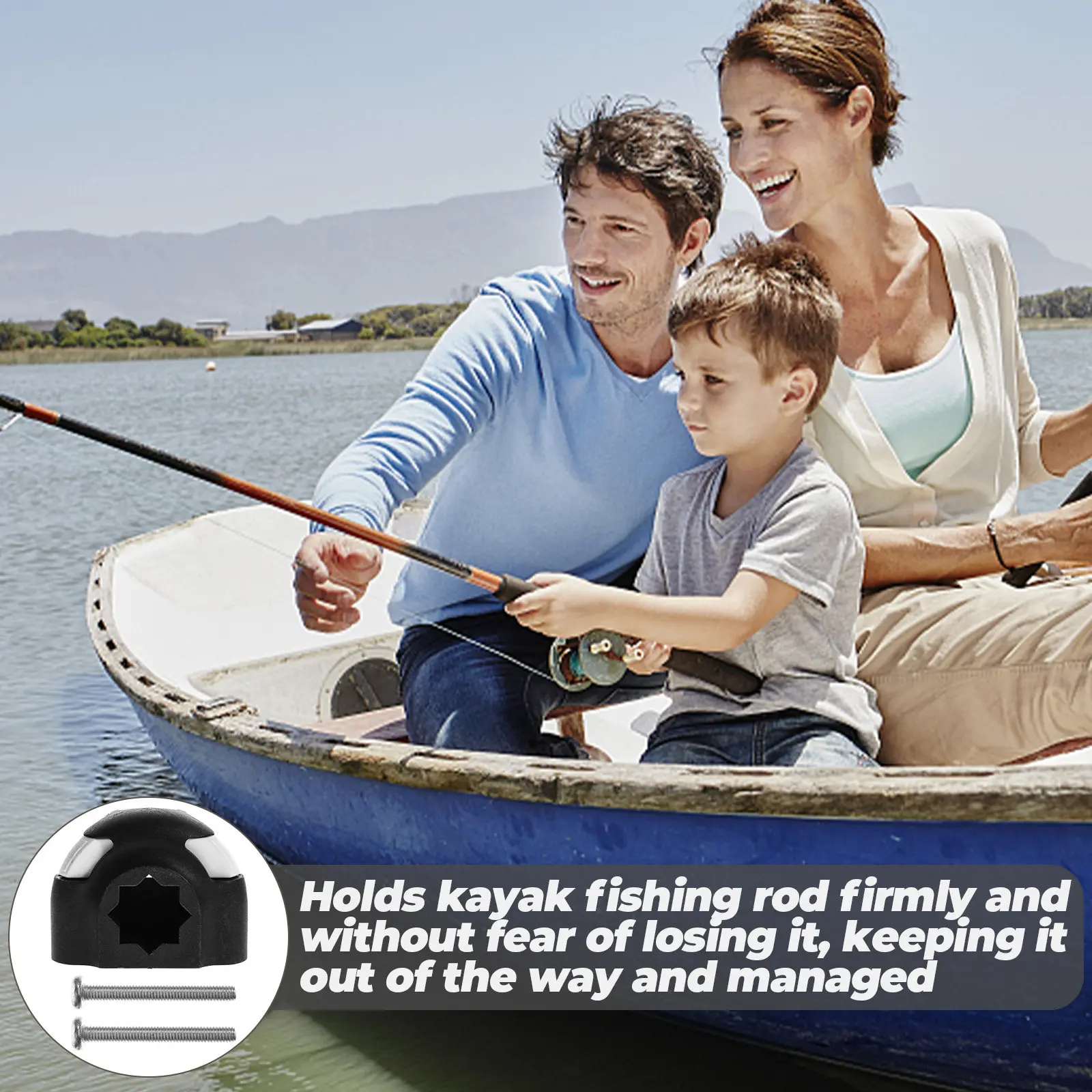 Fishing Rod Holder For Kayak Durable Canoe Mount Base Flexible Storage Rack Paddle Bracket Fishing Accessories
Fishing Rod Holder For Kayak Durable Canoe Mount Base Flexible Storage Rack Paddle Bracket Fishing Accessories