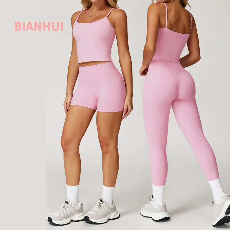 BIANHUI Sport Outfit For Woman Tight High-waist Hip-lifting Yoga Female Clothing Running Sports Fitness Women's Two Pieces Set
BIANHUI Sport Outfit For Woman Tight High-waist Hip-lifting Yoga Female Clothing Running Sports Fitness Women's Two Pieces Set