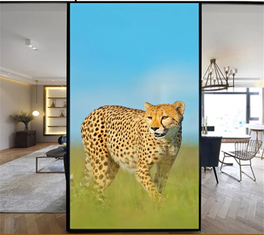 No Glue Static Cling Window Privacy Film Translucence Decorative cheetah Stained Glass Window Stickers Window Tint DIY
No Glue Static Cling Window Privacy Film Translucence Decorative cheetah Stained Glass Window Stickers Window Tint DIY