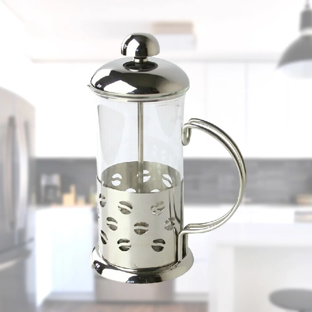 350Ml Stainless Steel Pressure Coffee Pot Low Temperature Glass Teapot Kettle Heat Resistant Flower Design for Water Tea Juice
350Ml Stainless Steel Pressure Coffee Pot Low Temperature Glass Teapot Kettle Heat Resistant Flower Design for Water Tea Juice