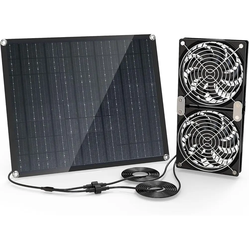 30W Red Light Panel Kit for Chicken Coops, Greenhouses, Sheds, Pet Houses - Ideal for Ventilation and Exhaust
30W Red Light Panel Kit for Chicken Coops, Greenhouses, Sheds, Pet Houses - Ideal for Ventilation and Exhaust