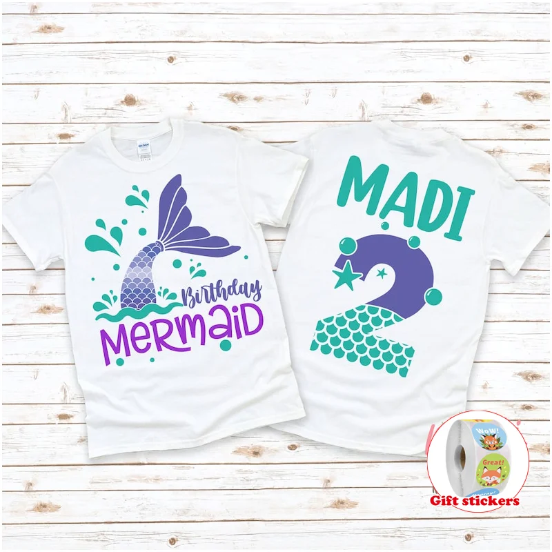 Mermaid Birthday T Shirt | Birthday Mermaid Shirt | Any Age Birthday T-Shirt Kids Boys GIrls Birthday Shirt Birthday Girl Shirt
Mermaid Birthday T Shirt | Birthday Mermaid Shirt | Any Age Birthday T-Shirt Kids Boys GIrls Birthday Shirt Birthday Girl Shirt