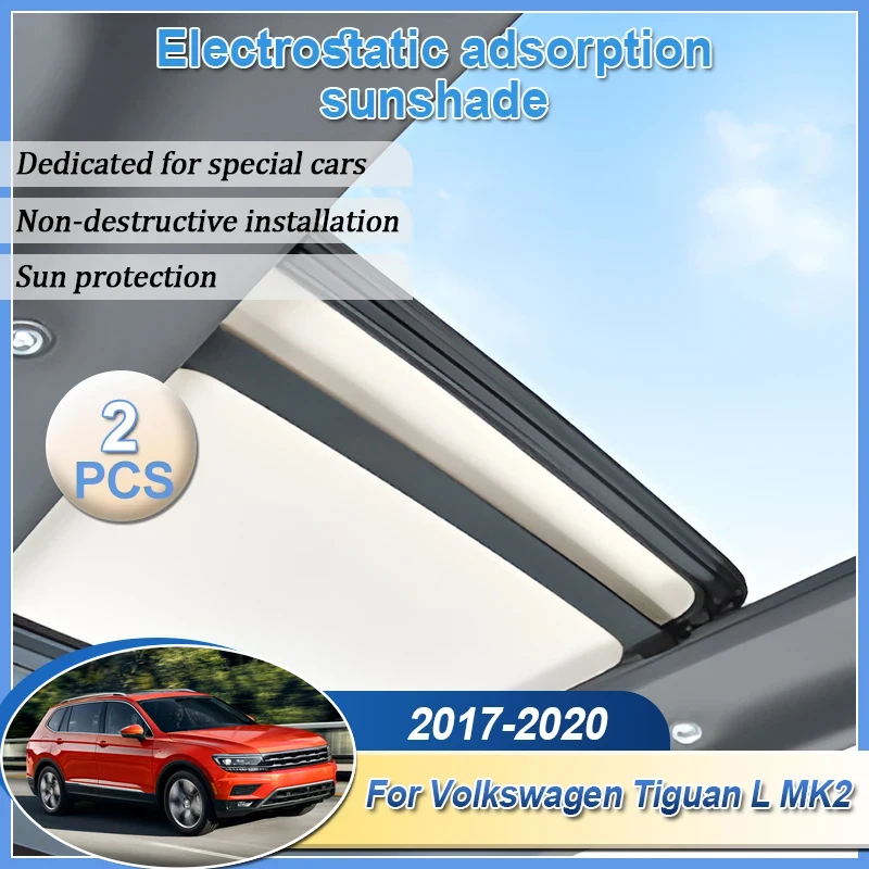 Car Roof Sunshade For Volkswagen Tiguan L MK2 AD BW 2017-2020 Electrostatic Adsorption Sunroof Sunshade Skylight Car Accessories
Car Roof Sunshade For Volkswagen Tiguan L MK2 AD BW 2017-2020 Electrostatic Adsorption Sunroof Sunshade Skylight Car Accessories