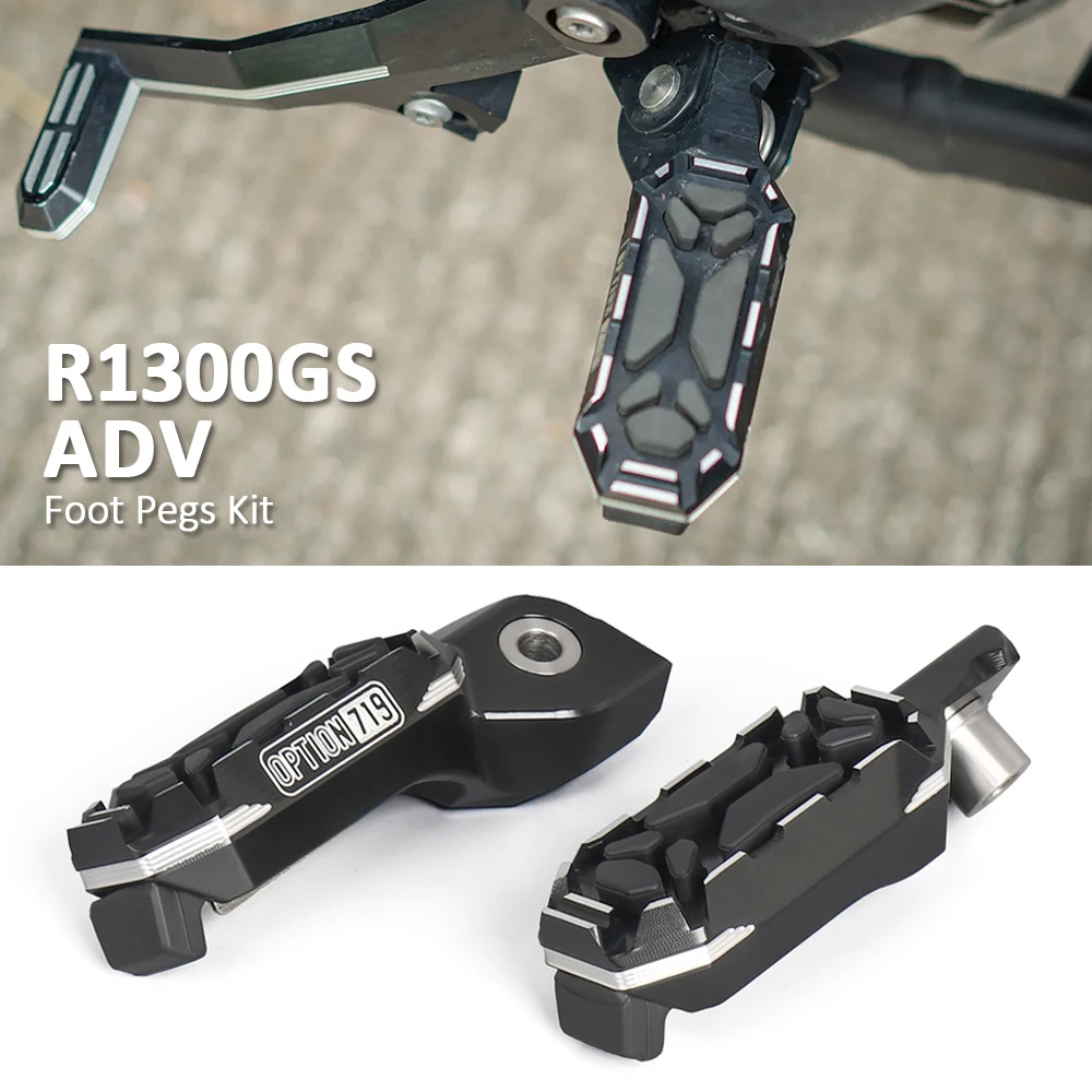 R1300GS R 1300 GS Adventure Accessories New Motorcycle Footpegs Driver Footrest Rider Foot Pegs For BMW R1300 GS 2023 2024 2025 
R1300GS R 1300 GS Adventure Accessories New Motorcycle Footpegs Driver Footrest Rider Foot Pegs For BMW R1300 GS 2023 2024 2025