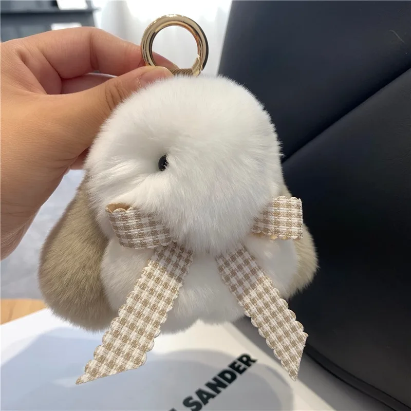 Bunny Keychain Soft Cute Rex Rabbit Fur Keychain Car Handbag Keyring Bag Charms Pendant Wholesale
Bunny Keychain Soft Cute Rex Rabbit Fur Keychain Car Handbag Keyring Bag Charms Pendant Wholesale
