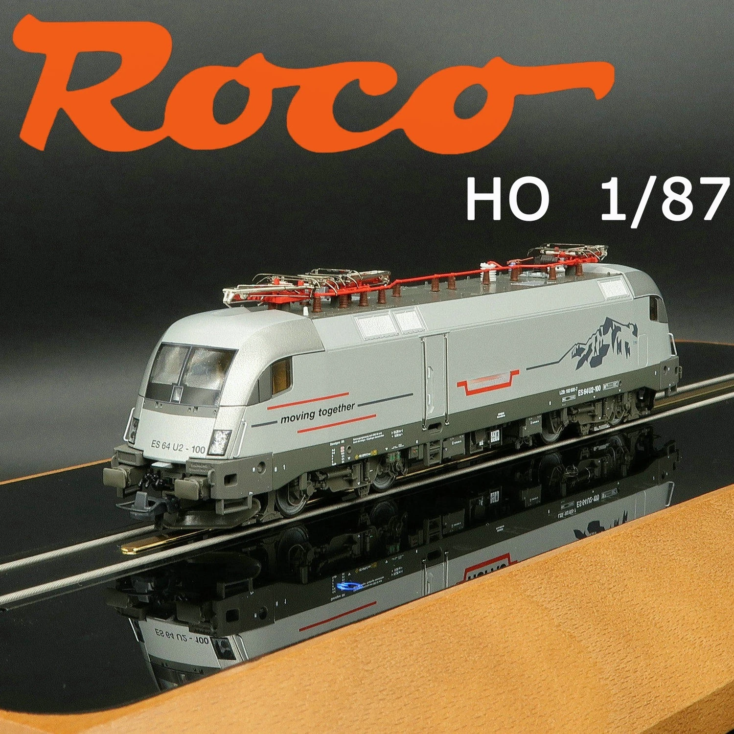 ROCO HO Type 1/87 Model Train ES64U2 Electric Locomotive Taurus with Digital Sound Effects 7510070 Toy Train Adult Toy Gift
ROCO HO Type 1/87 Model Train ES64U2 Electric Locomotive Taurus with Digital Sound Effects 7510070 Toy Train Adult Toy Gift