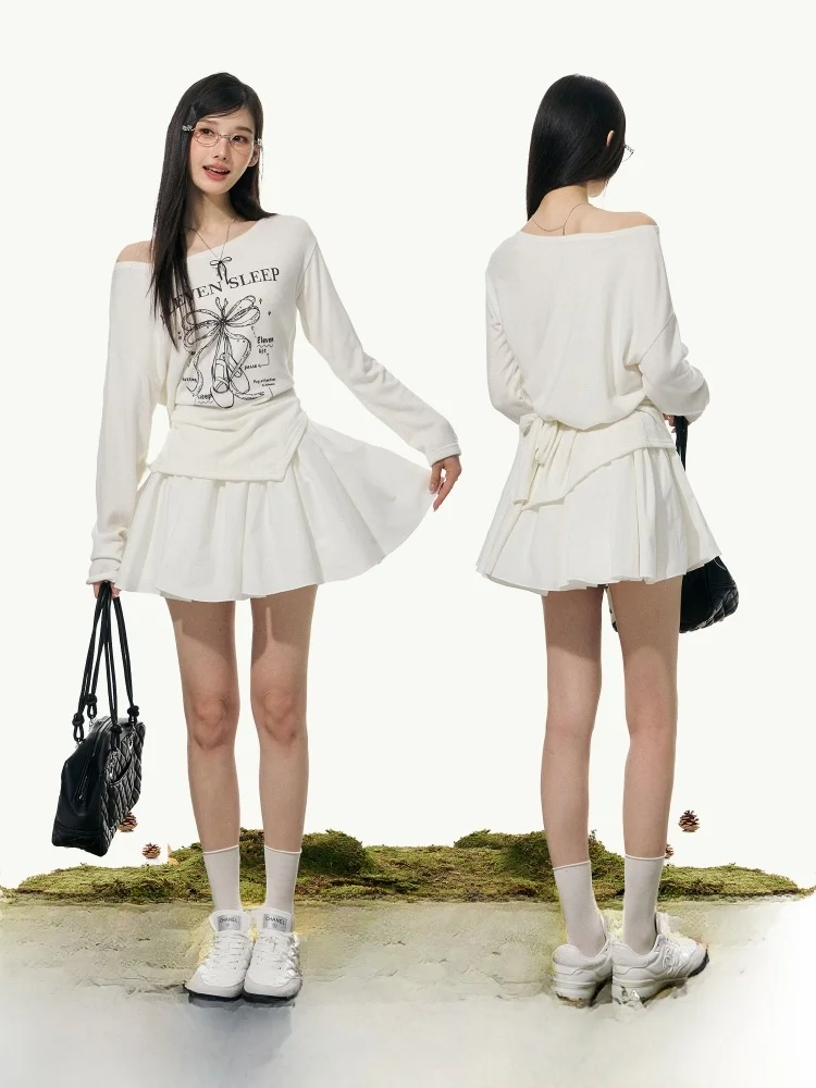 ELEVEN SP оригинальная осенняя футболка с длинным свеком, облегающая футболка с овальным плечом, женская корейская повседневная дышащая футболка с балетом Faion
ELEVEN SP оригинальная осенняя футболка с длинным свеком, облегающая футболка с овальным плечом, женская корейская повседневная дышащая футболка с балетом Faion