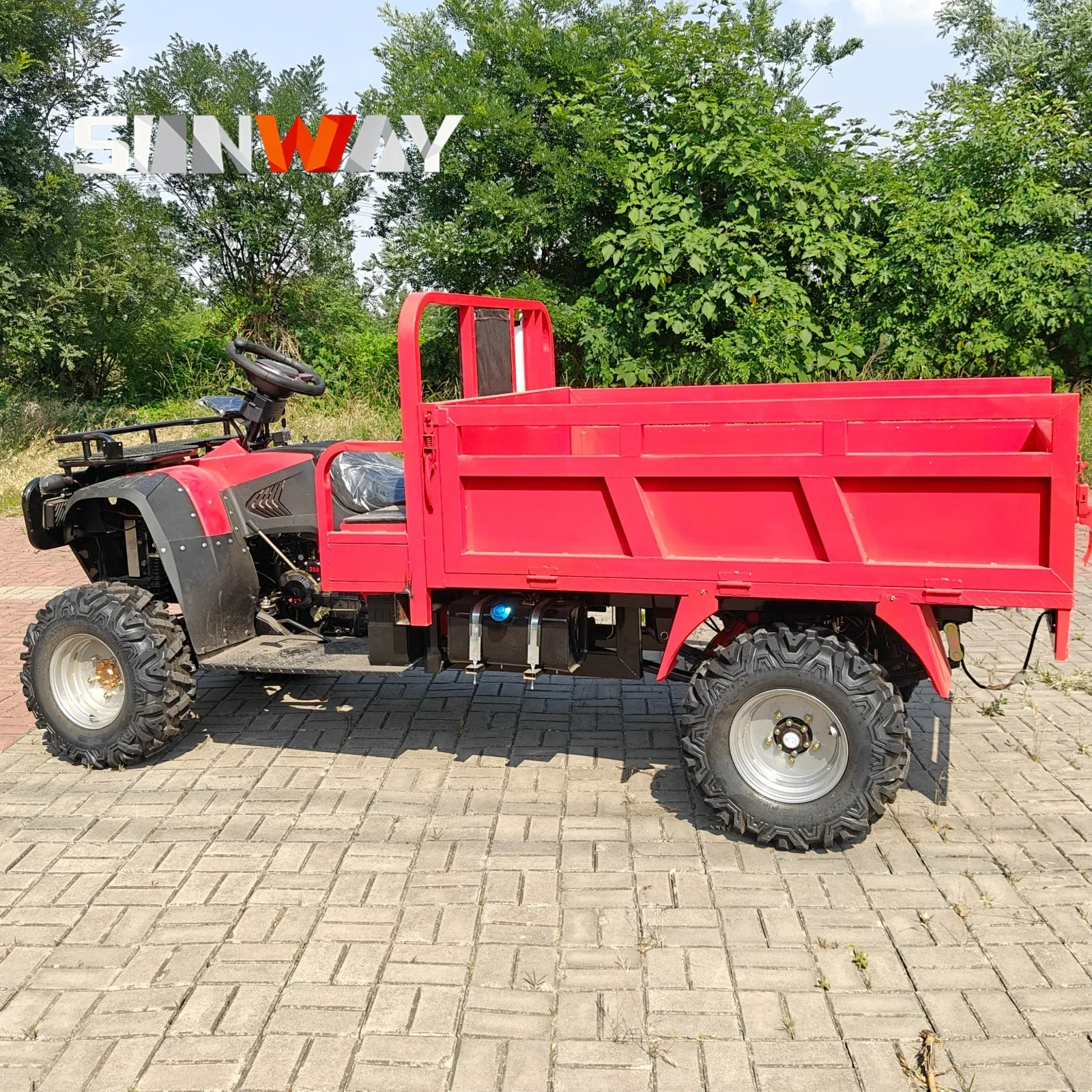 Work Ready 400cc Four Wheel Drive Off Road Agricultural Utility Vehicle Steering Upgrade for Mountain Terrain
Work Ready 400cc Four Wheel Drive Off Road Agricultural Utility Vehicle Steering Upgrade for Mountain Terrain