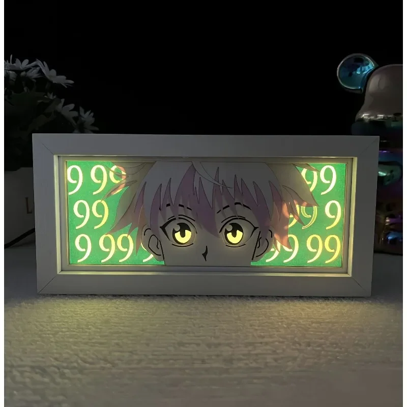New HUNTER×HUNTER Anime Paper Carving Light Box 3D Paper Sculpture Night Light Desktop Decor & Figure Display Lamp
New HUNTER×HUNTER Anime Paper Carving Light Box 3D Paper Sculpture Night Light Desktop Decor & Figure Display Lamp