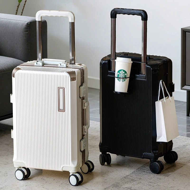 Aluminum Framed Suitcase Trip Cabin with Multi-Directional Wheels 22/24/26/28 Inch Sturdy and Durable Trolley Carry-On Luggage
Aluminum Framed Suitcase Trip Cabin with Multi-Directional Wheels 22/24/26/28 Inch Sturdy and Durable Trolley Carry-On Luggage