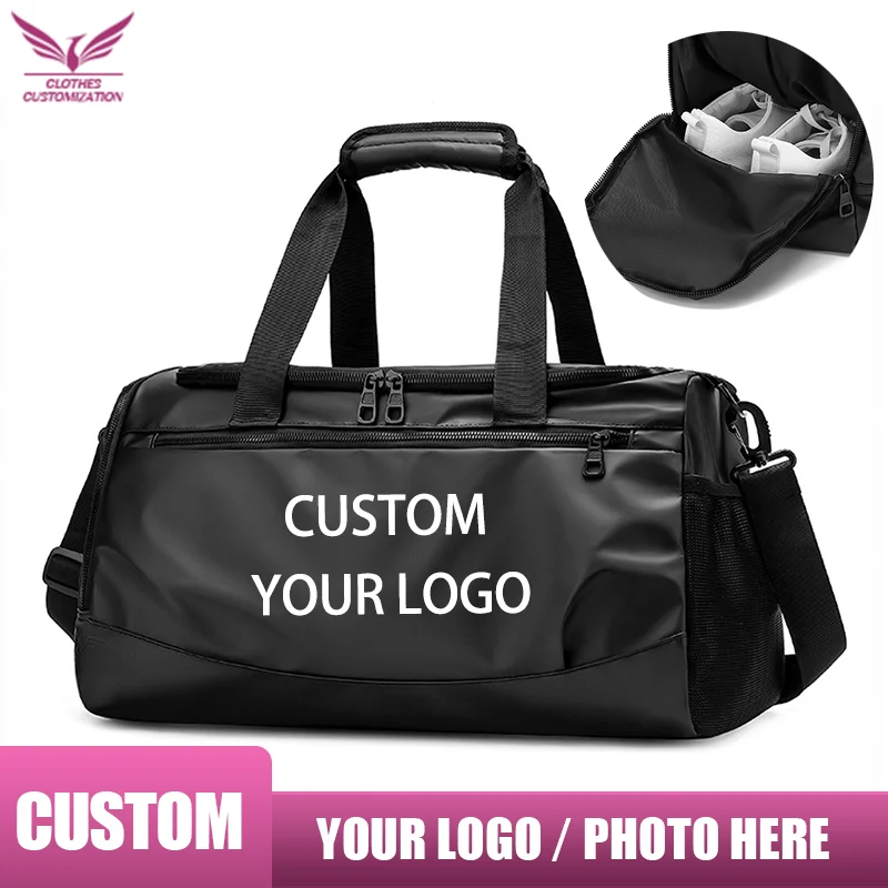 Custom logo Waterproof Gym Bag Large Capacity Dry Wet Separation Travel Bag Sports Yoga Fitness Bag Nylon Material Print Photo
Custom logo Waterproof Gym Bag Large Capacity Dry Wet Separation Travel Bag Sports Yoga Fitness Bag Nylon Material Print Photo