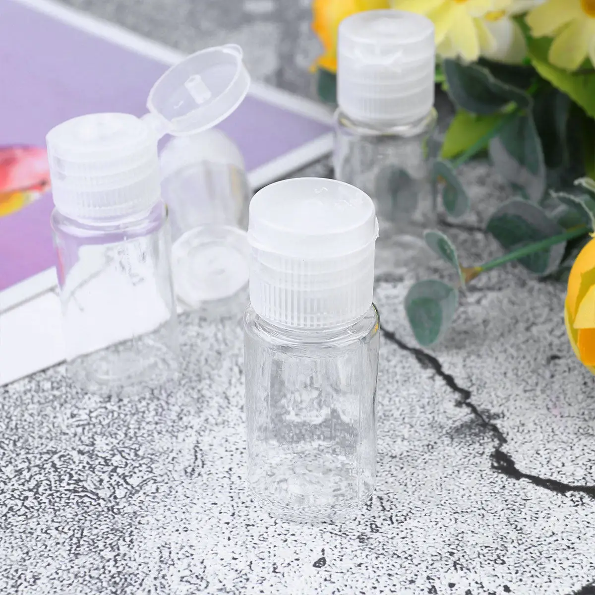 20Pcs Compact Transparent Refillable Bottles Travel Empty Makeup Skin Care Toner Dispenser Leakproof Portable
20Pcs Compact Transparent Refillable Bottles Travel Empty Makeup Skin Care Toner Dispenser Leakproof Portable